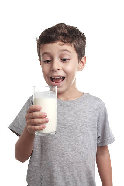 istock Little boy eating chocolate chip cookie 540507260