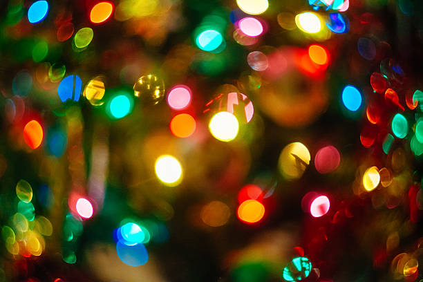 istock Christmas Bokeh background illuminated 540508394