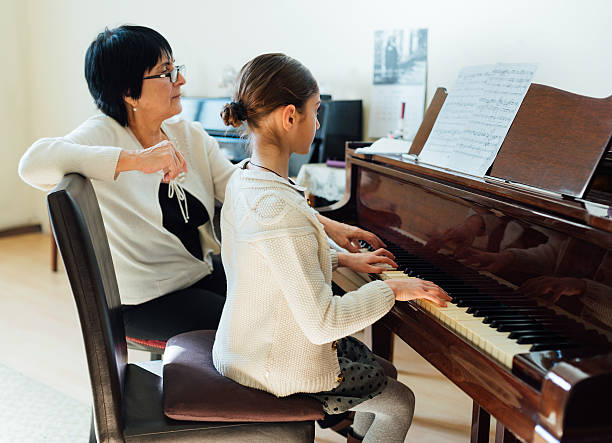 istock piano lessons at  music school 540510914