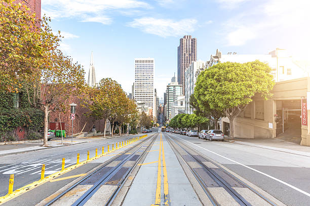 istock road with rail in san francisco 540512840