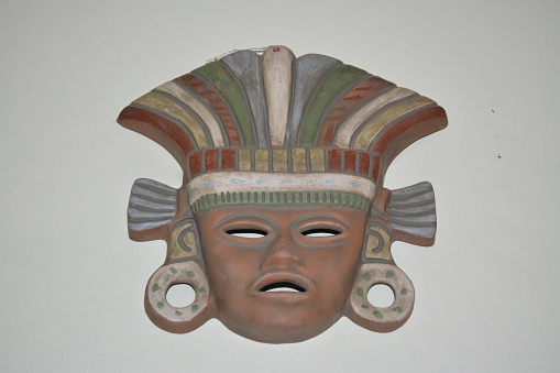 Mexican aztec mask