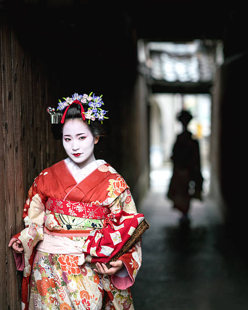 istock Maiko girl walking in Gion 540514244