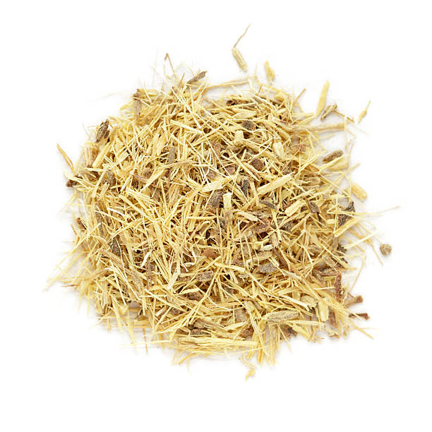 istock Organic dry Mulethi (Glycyrrhiza glabra) tea cut roots 540516370