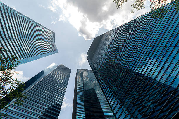istock Office buildings in Singapore 540517308