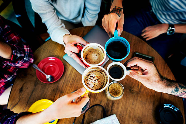 istock Camping Coffee Friendship Happiness Togetherness Concept 540518718