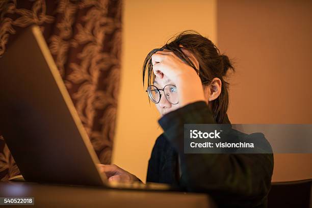 Woman Using A Laptop Stock Photo - Download Image Now - Student, Asia, Asian and Indian Ethnicities