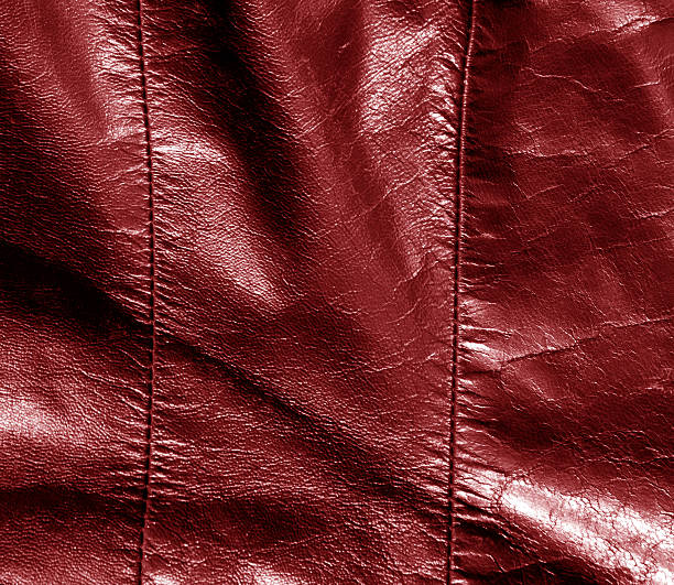 istock Abstract color leather texture with stiches. 540524086