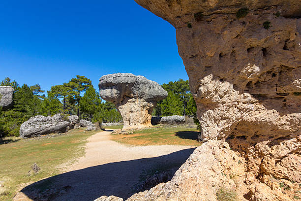 istock Rocks with capricious forms in the enchanted city Cuenca, Spain 540526150