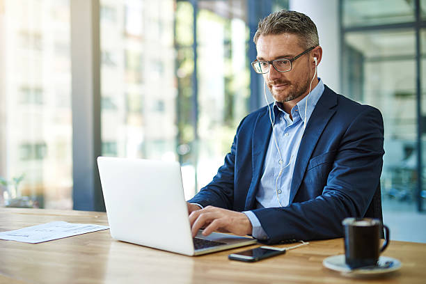 istock Giving work his undivided attention 540533032