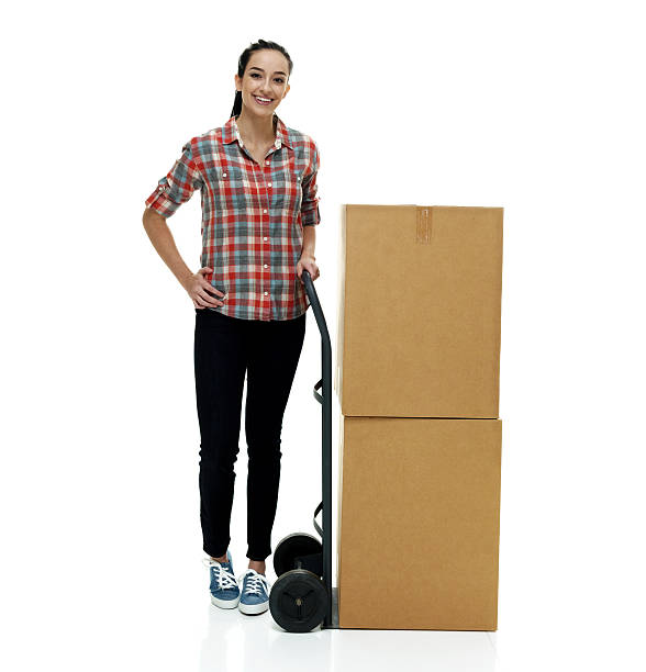 istock Smiling casual female looking at camera 540564686