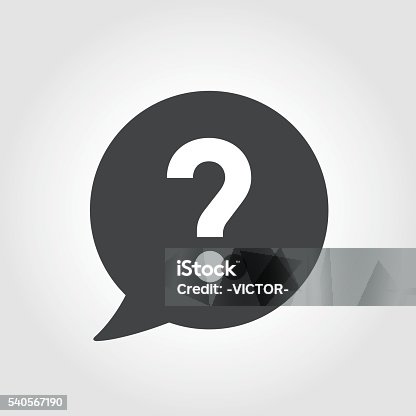 istock Question Mark Icon - Iconic Series 540567190