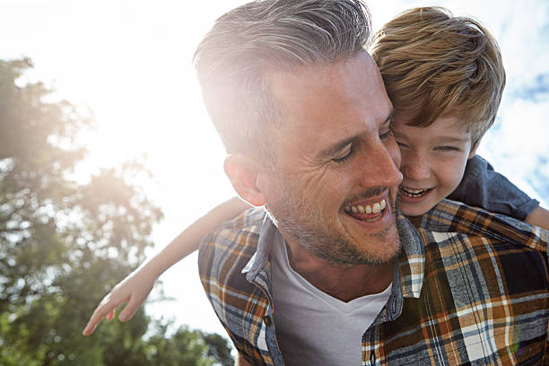istock Being a father is the best title in world 540567434