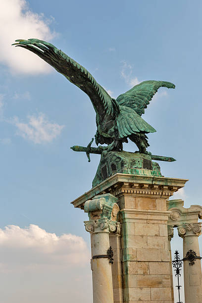 istock Turul eagle near Buda Palace entrance gate. Budapest, Hungary 540568210