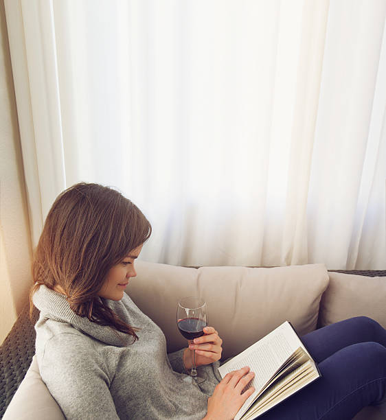 istock Keeping warm with my favourite book 540571224