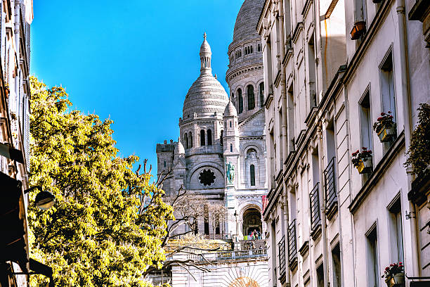 istock view on Sacre Coeur from Paris street 540572000