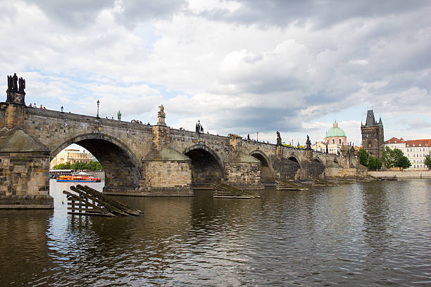 istock Charles Bridge Across River Vltava In Prague Czech Republic 540574570