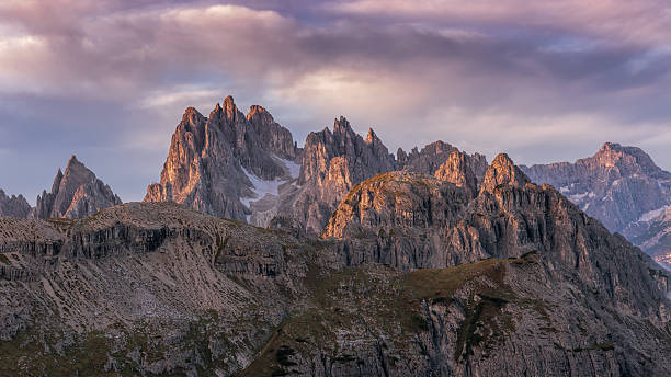 istock Beautiful sunrise on the Dolomites 540578376