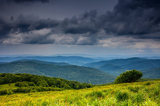 istock Panorama in Bieszczady National Park. 540579060