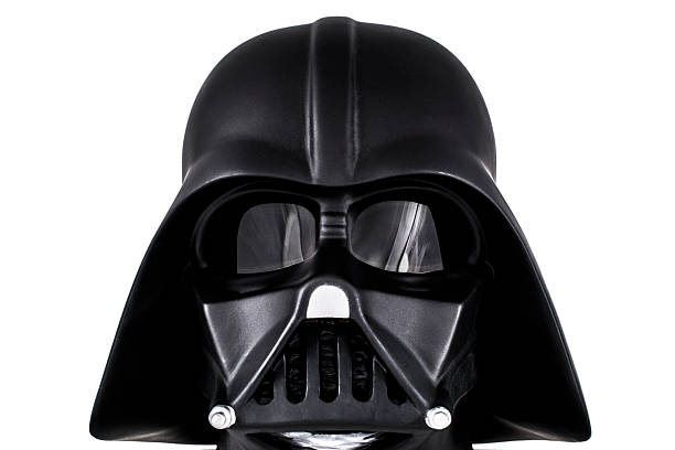 Darth Vader's head stock photo