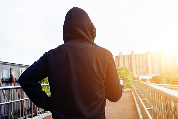 istock Running man in city 540584388