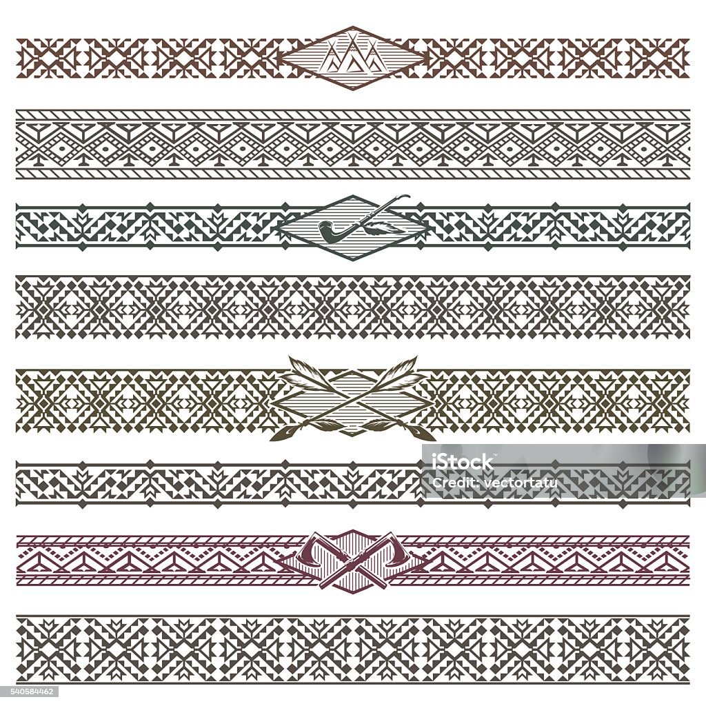 Native Line Design Native American Designs And Patterns Borders