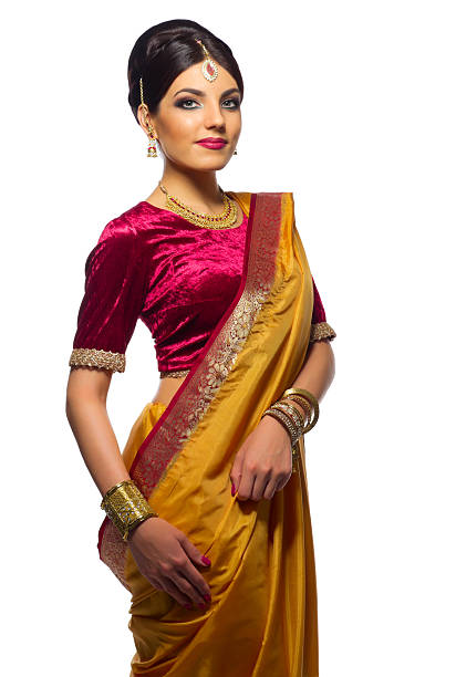 istock Indian young woman isolated 540587032