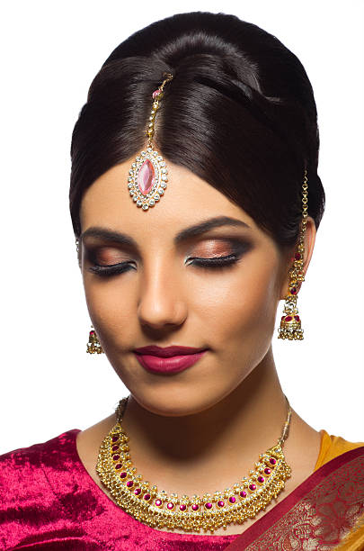 istock Indian young woman isolated 540587236