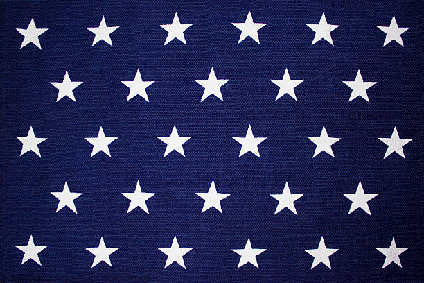 estrellas sobre un fondo bandera americana - star spangled banner fotografías e imágenes de stock