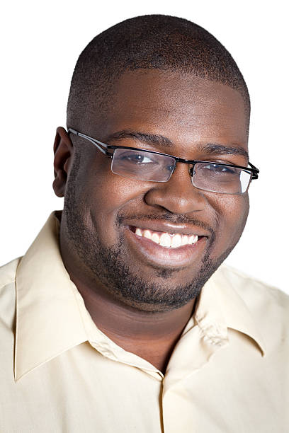 istock Smiling african american man 540595746