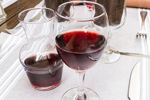 Eugene, Oregon, USA - January 30, 2007: Close-up view of a bottle of Bordeaux red wine, with the focus on the the vintage, 2000, which is widely recognized as a standout year for red wines from Bordeaux.