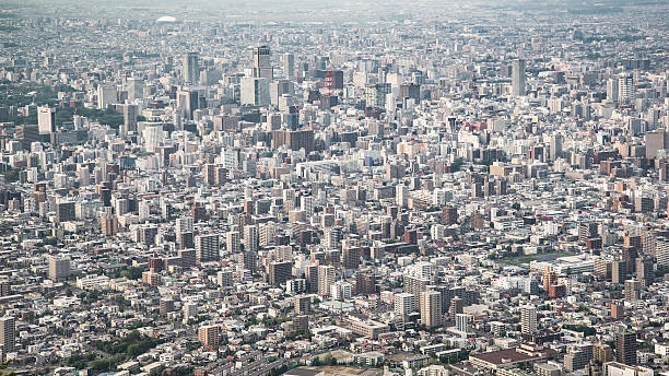 istock Sapporo city in the evening of springtime 540598834