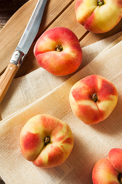 istock Raw Organic Donut Saturn Peaches 540600906