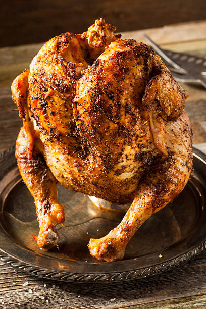 istock Homemade Grilled Beer Can Chicken 540602870