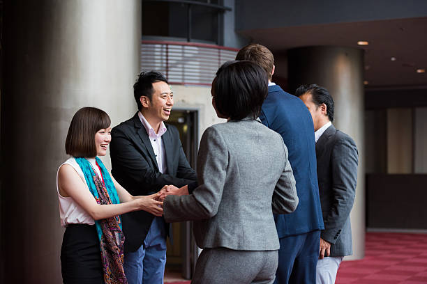 istock Business meet and greet 540608184