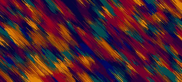 istock blue green orange and red painting abstract 540610648