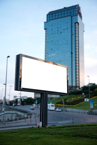 istock Blank Billboard In The City 540611276
