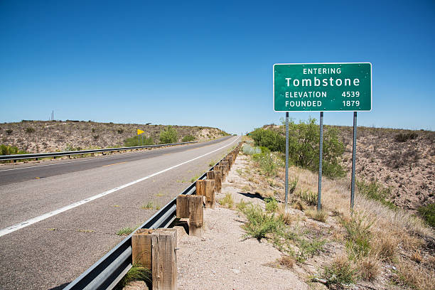 istock Tombstone Arizona Road Sign 540611644