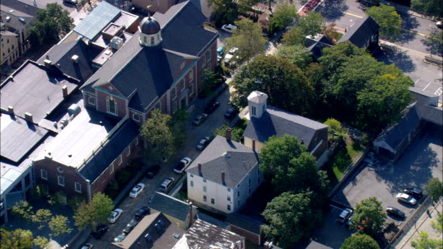 Seamens Bethel  - Aerial View - Massachusetts,  Bristol County,  United States