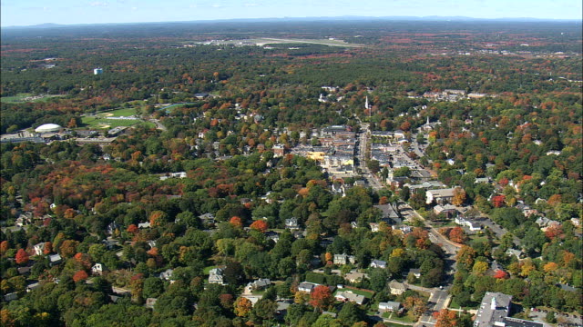 Lexington  - Aerial View - Massachusetts,  Middlesex County,  United States