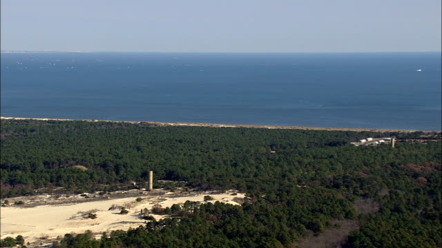 Cape Henlopen State Park  - Aerial View - Delaware,  Sussex County,  United States