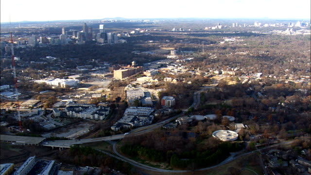 the Jimmy Carter Centre  - Aerial View - Georgia,  Fulton County,  United States