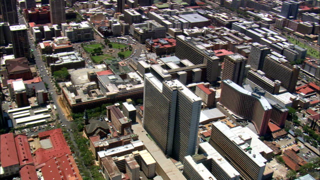 Pretoria City Centre  - Aerial View - Gauteng,  City of Tshwane Metropolitan Municipality,  City of Tshwane,  South Africa