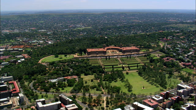 Union Buildings  - Aerial View - Gauteng,  City of Tshwane Metropolitan Municipality,  City of Tshwane,  South Africa