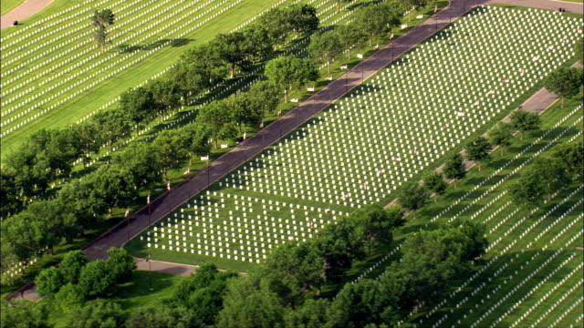 Black Hills National Cemetery  - Aerial View - South Dakota,  Meade County,  United States