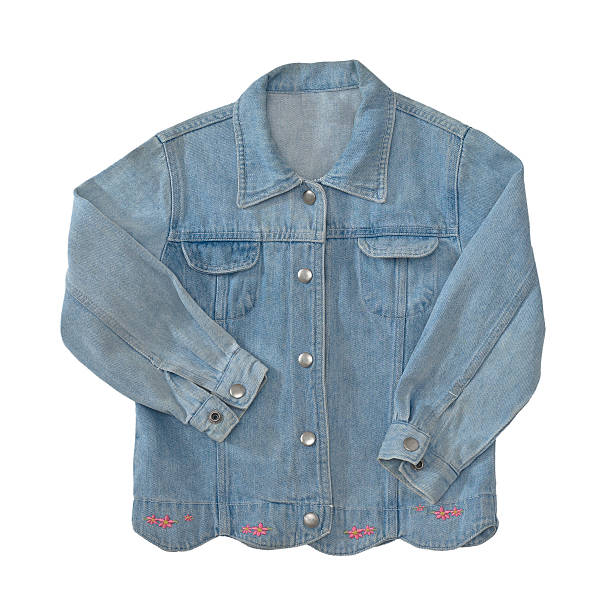 istock blue jeans jacket for kid isolated on white background 540717344