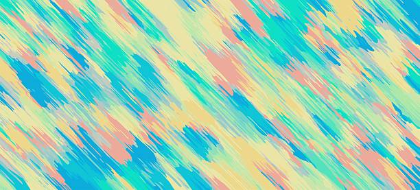 istock blue pink yellow drawing and painting abstract 540718020