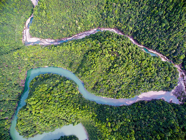istock Winding River,Aerial Aerial 540719352