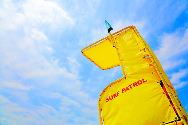 istock Seaside watchtower and blue sky 540721570