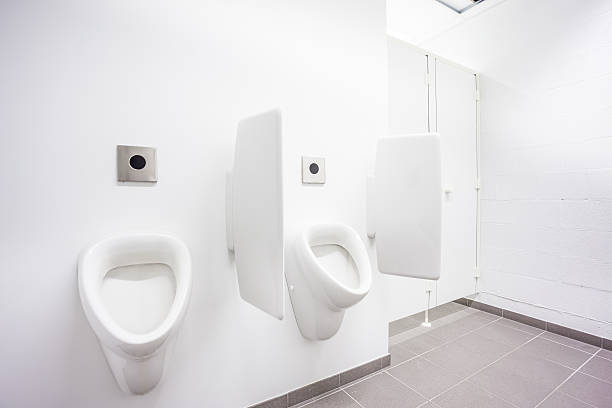 istock urinal and toilet doors 540726744