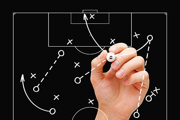 istock Football Coach Game Tactics 540735656